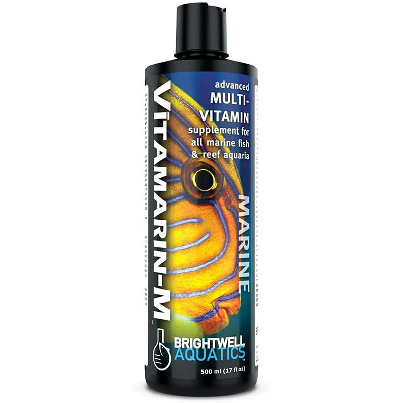 Vitamarin M - Liquid Multivitamin Supplement for Marine Fish Aquariums,500-Ml