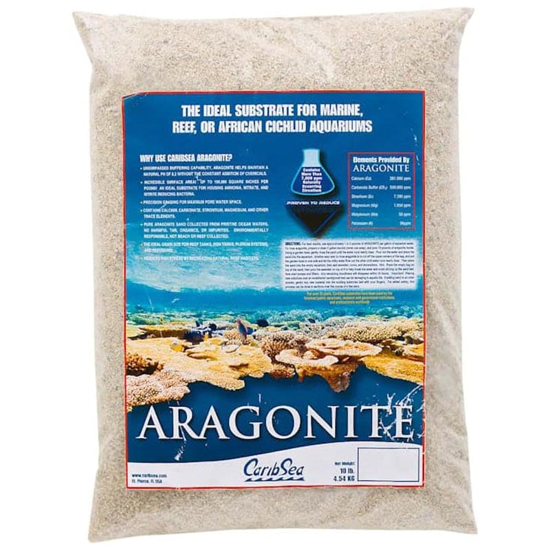 Aragonite Aquarium Sand, 10 Lbs., Tan