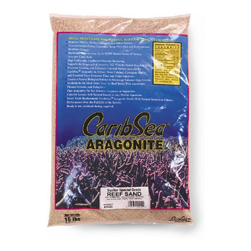 ACS00020 Aragonite Reef Sand for Aquarium, 15-Pound