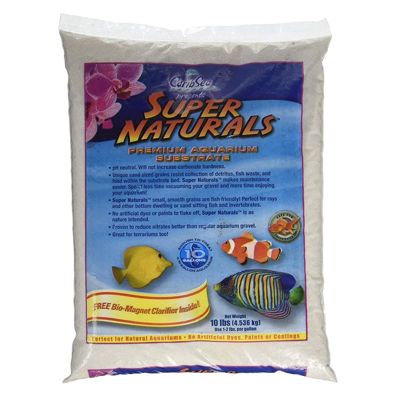 Super Naturals Aquarium Sand, 10 Lbs., Tan