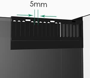 16 Gallon Ultra Clear Glass Rimless Low Iron Aquarium