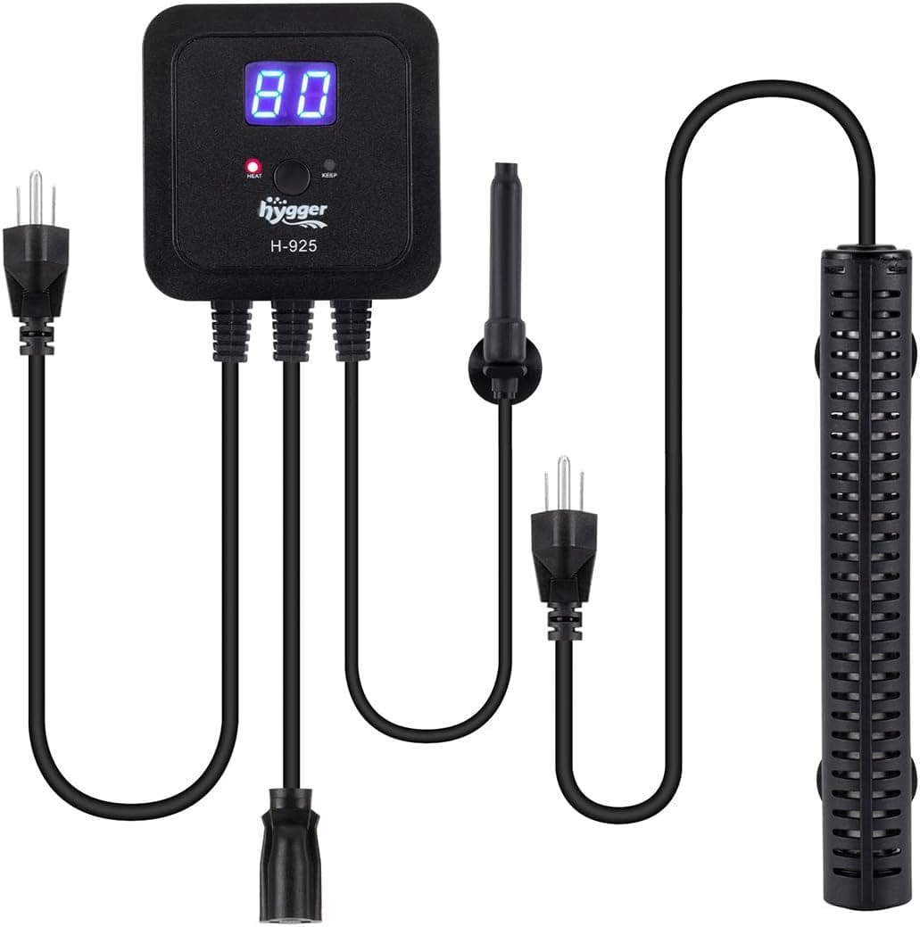 300W Aquarium Heater with External Digital Temperature Controller Reef Saltwater Fish Tank Heater for 30-60 Gallon Tank