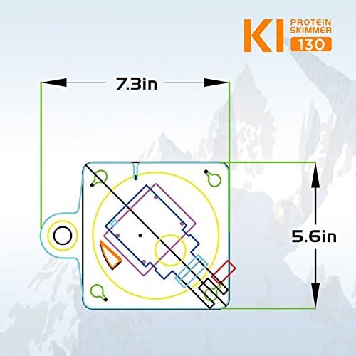 K1-130 Protein Skimmer up to 140 GALLONS