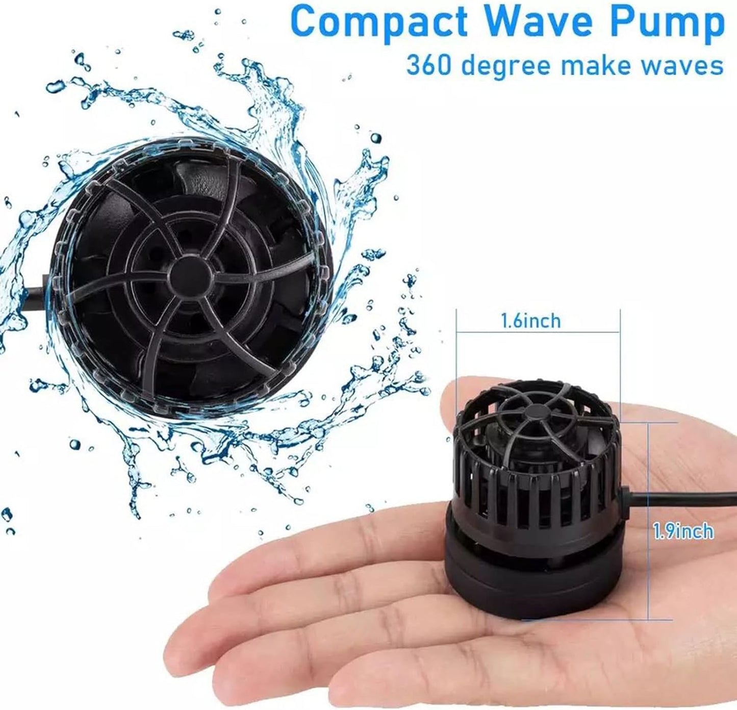 Advanced Mini Wave Maker with LED Display