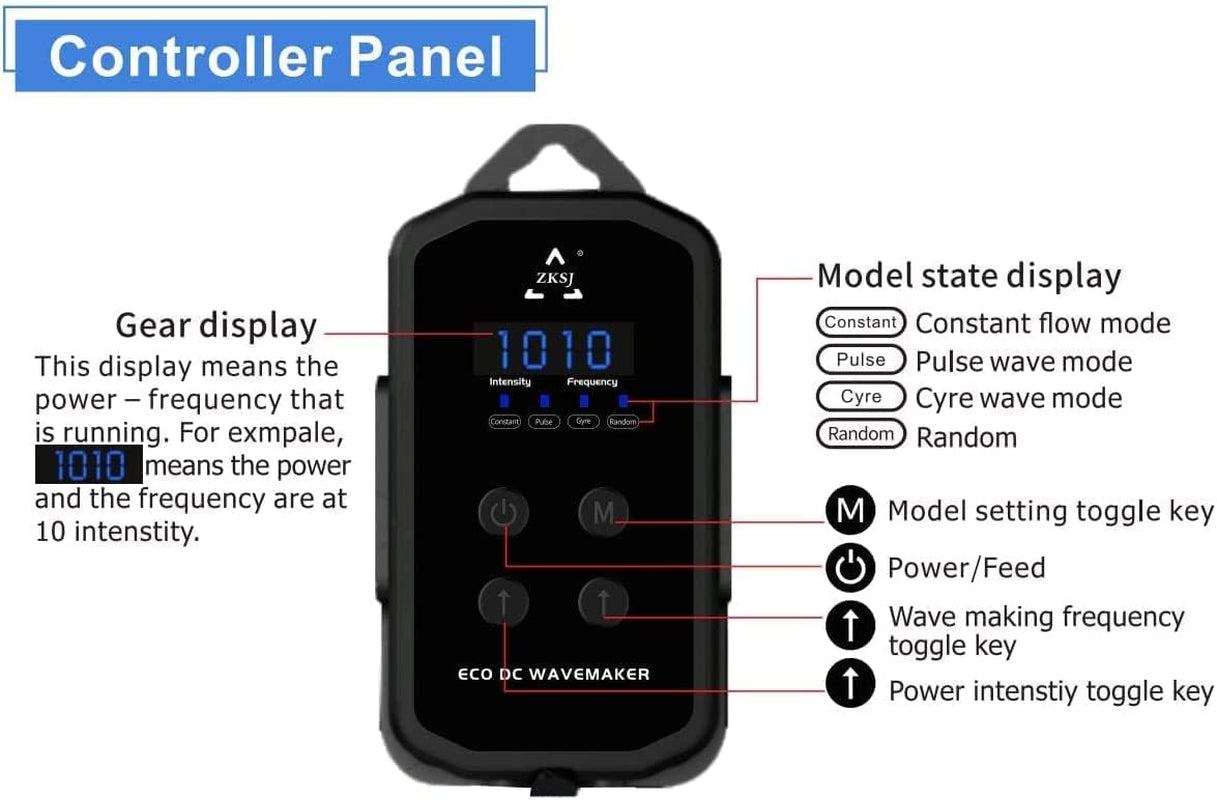 Advanced Mini Wave Maker with LED Display