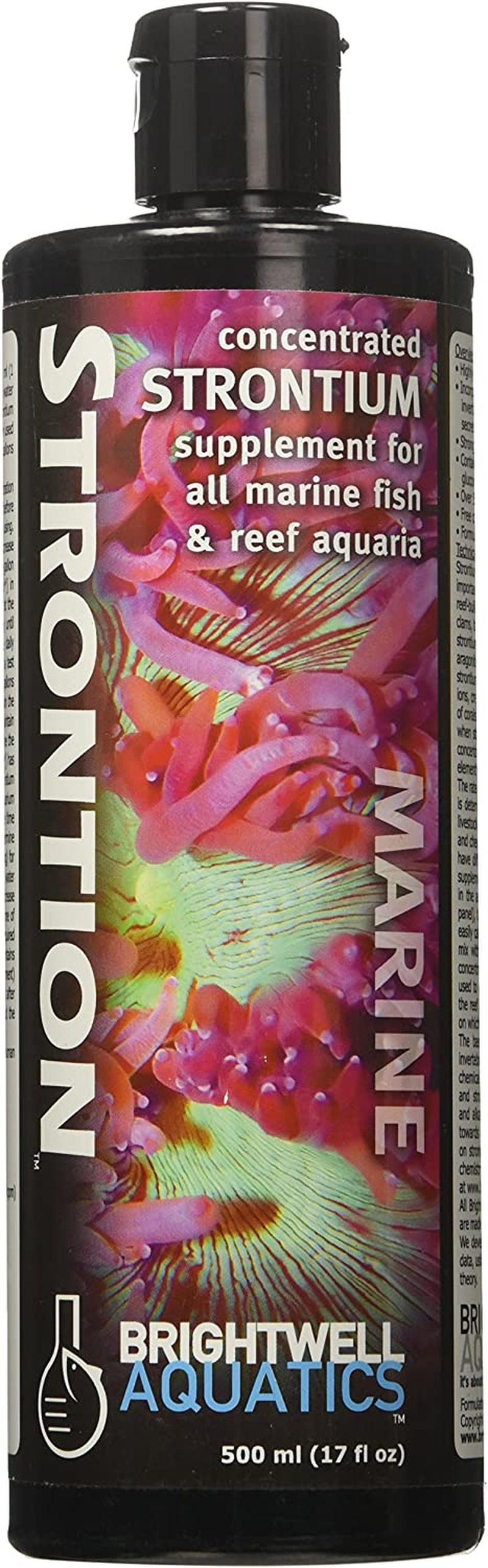 Strontion Concentrated Strontium Supplement for All Marine Aquariums, 500-ML (STR500)