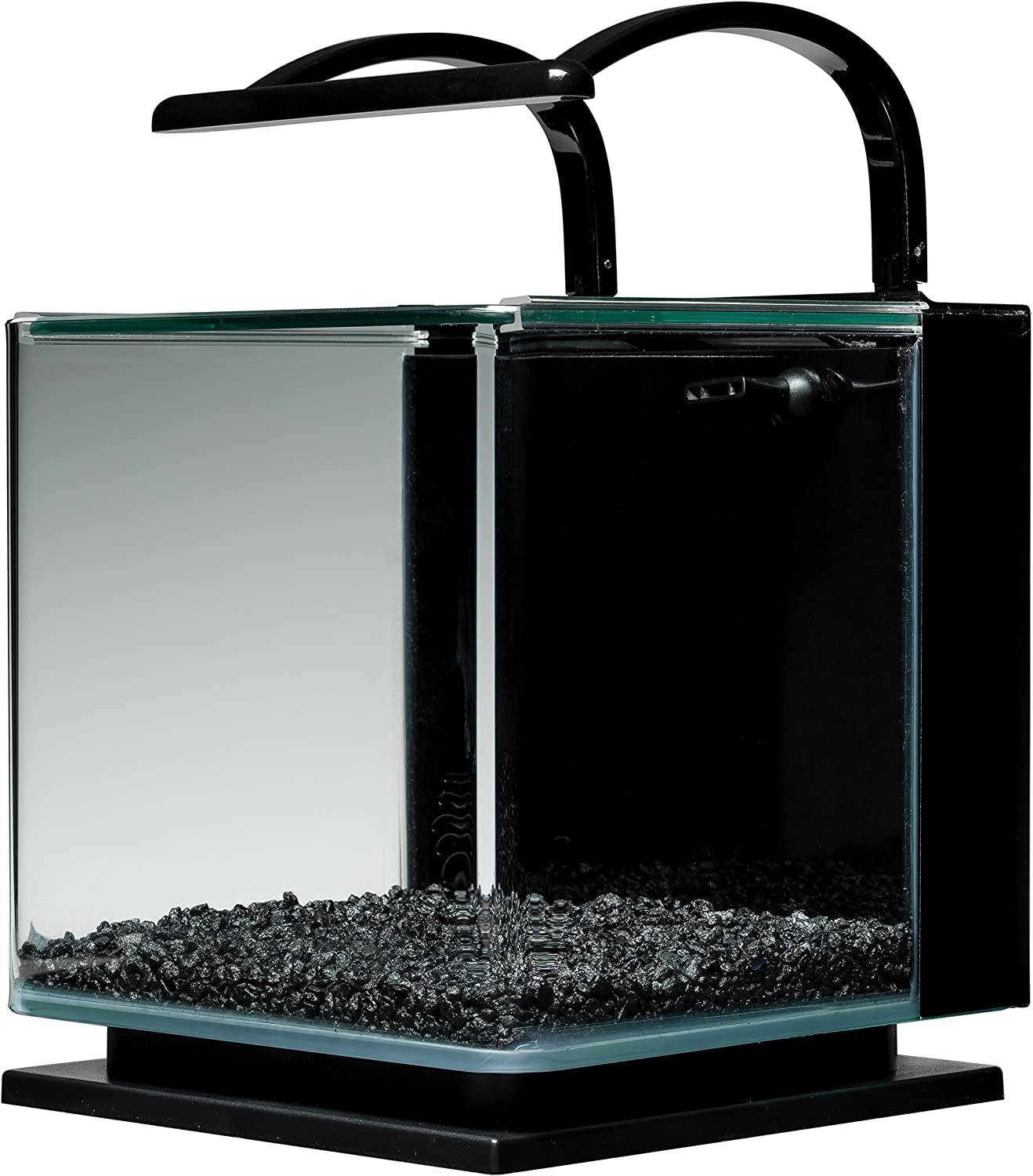 Contour Glass Aquarium Kit with Rail Light