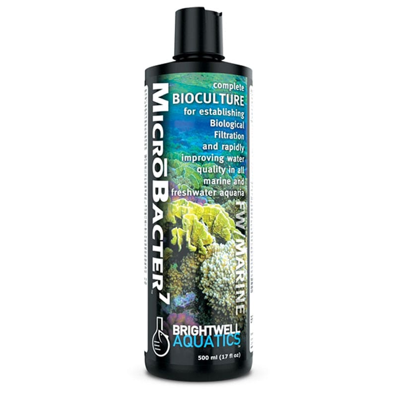 Brightwell MicroBacter 7 - Complete Bioculture for Marine & Freshwater Aquaria