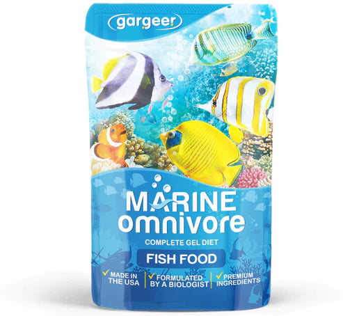 Gargeer Marine Omnivore Fish Food Gel