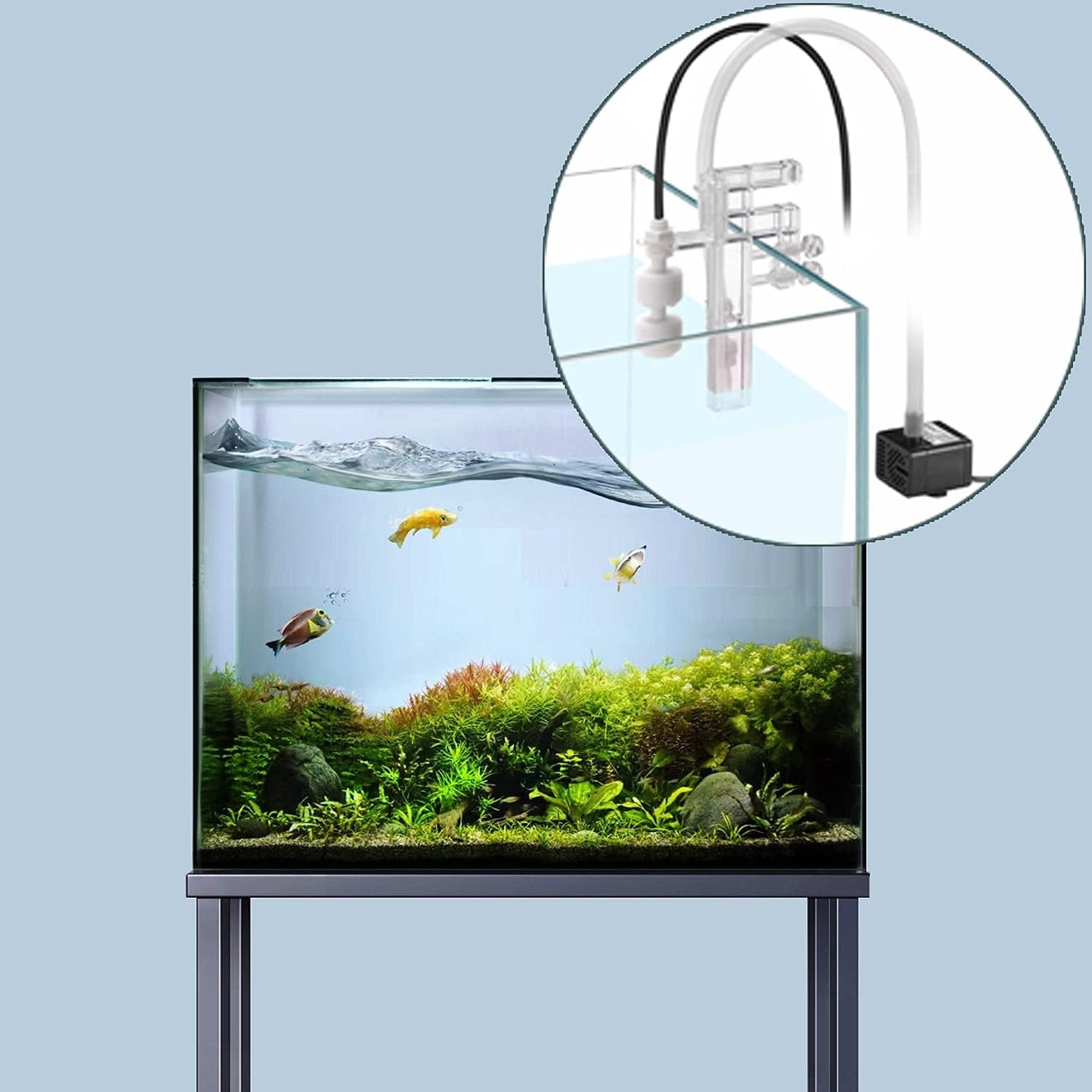 ATO System, Smart Auto Top off System, Fish Tank Sump Water Filler Refiller, Automatic ATO System for Aquarium with Pump,Water Replenishment System, Smart ATO System for Fish Tank