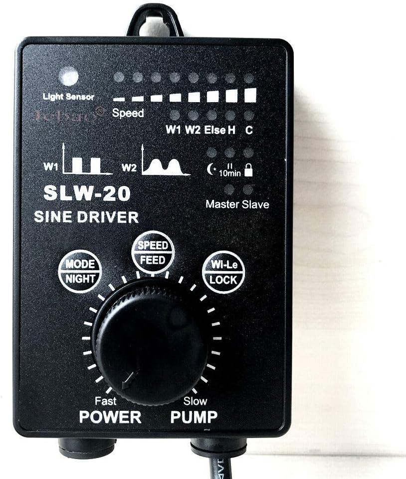 SLW-20 Compact Wavemaker W/Controller, Black