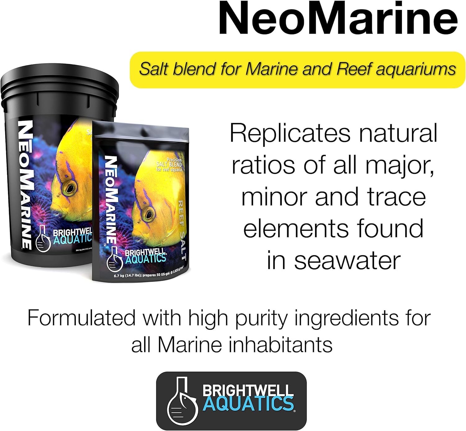 Neomarine - Marine Salt Blend for Reef Aquarium