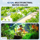 Aquarium Chiller 42Gal 1/10 HP Fish Tank Water Chillers with Special Quiet Design Refrigeration Compressor for Hydroponics System Axolotl Jellyfish Coral Reef 160L, 42Gal/160L