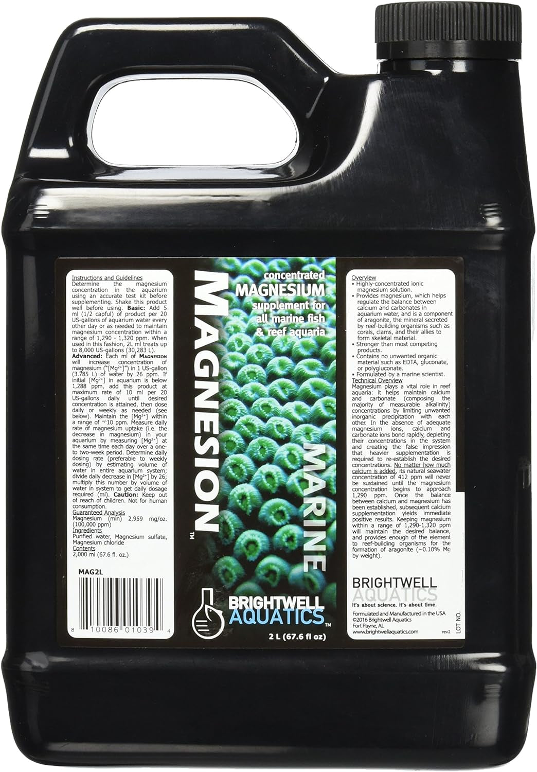 Magnesion - Concentrated Magnesium Supplement for Reef and Marine Aquariums