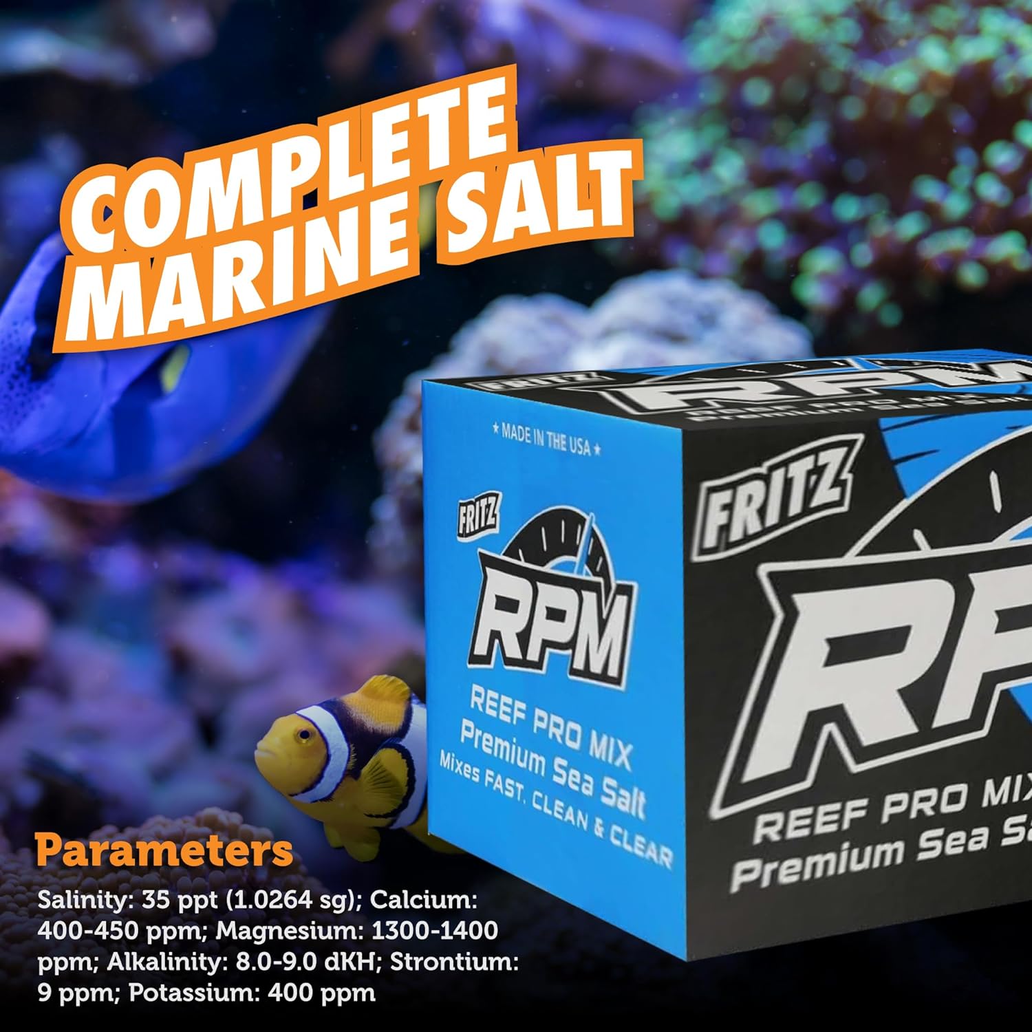 80243 Reef Pro Mix Complete Marine Salt, 200 Gallon