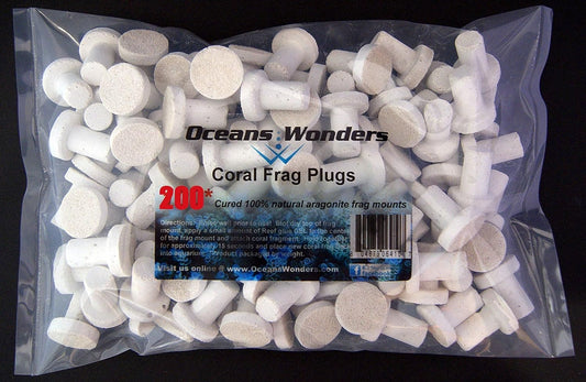 Coral Frag Plugs 200Pc Bulk Value Pack